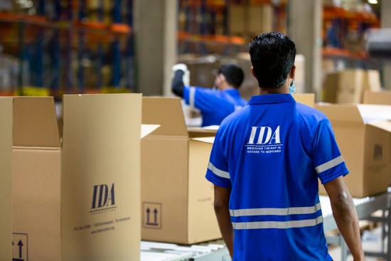 IDA supplies oxygen concentrators to LMICs