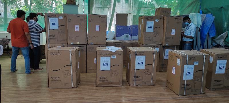 IDA supports Mumbai hospitals with oxygen concentrators