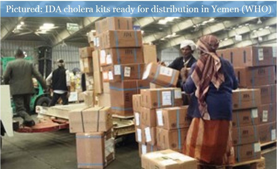 IDA Cholera kits Yemen